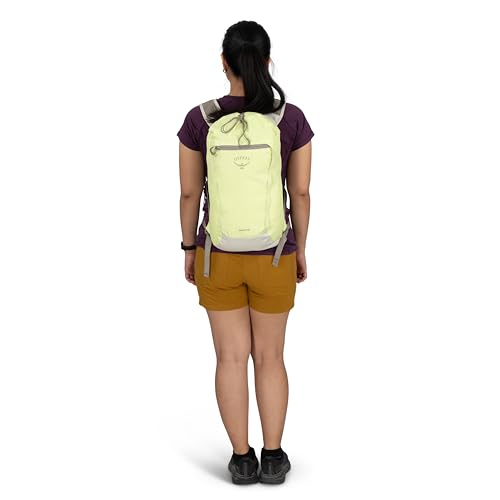 Osprey Daylite Cinch Backpack - Lightweight Travel Bag for Hikes, Festivals, and Everyday, Fuzzy Window Print/Torrent Blue - color: Fuzzy Window Print-torrent Blue
