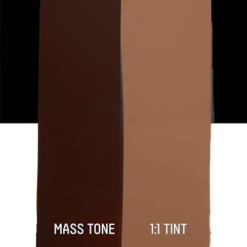 Liquitex BASICS Acrylic Fluid Paint, 4-oz Bottle, Burnt Umber | Super Versatile, Fine Art Pigments; Fluid Consistency, Vibrant satin colors, Permanent, Lightfast, Water-Resistant Finish - color: Burnt Umber, style: 118ml (4-oz)