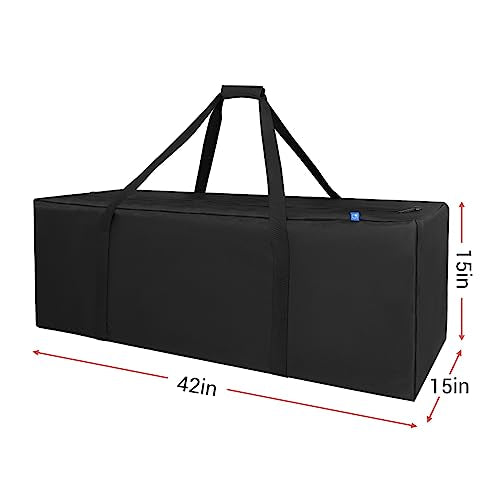 COOLBEBE 42" Sports Duffle Bag - 150L Extra Large Travel Duffel Luggage Bag - size: 42" x 15" x 15"
