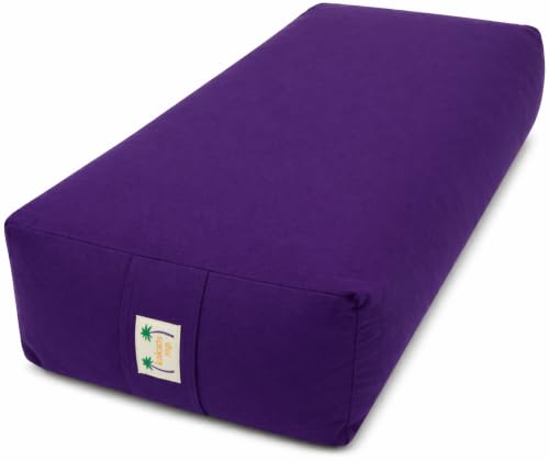 Kakaos Studio Rectangular Yoga Bolsters - color: Purple
