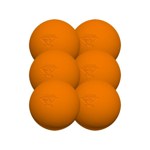 Lacrosse Unlimited 6-Pack of Lacrosse Balls NOCSAE Approved - color: Orange