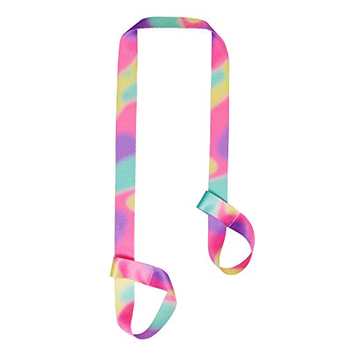 ZOOEASS Yoga Mat Strap, Adjustable Durable Yoga Mat Carrier & Stretching Strap, Multiple Color Choices - color: Colorful, size: 5.9feet