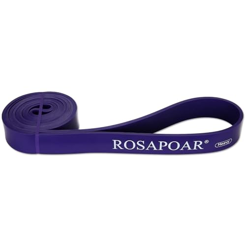 ROSAPOAR Resistance Band Pull up Band Fitness Exercise Bands Natural Latex for Workout Body Stretch Powerlifting Band Fitness Sport Training at Home/The Gym - color: purple