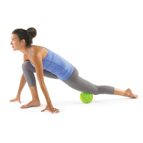 OPTP Posture Ball – Foam Mobility and Massage Ball, Green, 6" | Foam roller ball for massage, physical therapy & exercise, Mobility ball to release muscle tension & improve alignment - size: 6-Inch