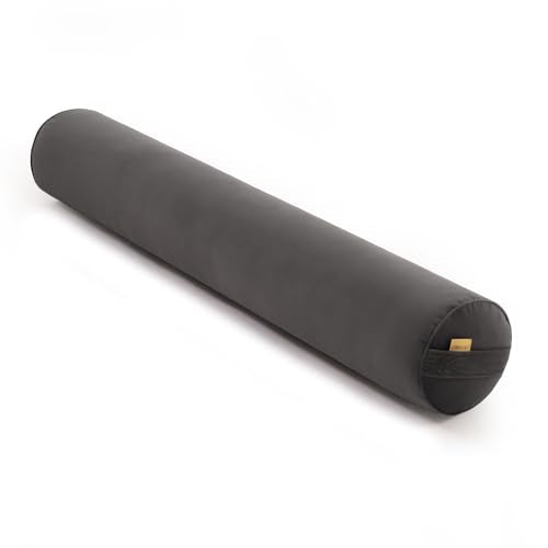 Body Pillow for Adults,Long Round Pillow,Big Cylindrical Pillow,Large Full Bolster Pillows for Side Sleepers (Steel Gray, 47.24"*7.87") - color: Steel Gray, size: 47.24"*7.87"