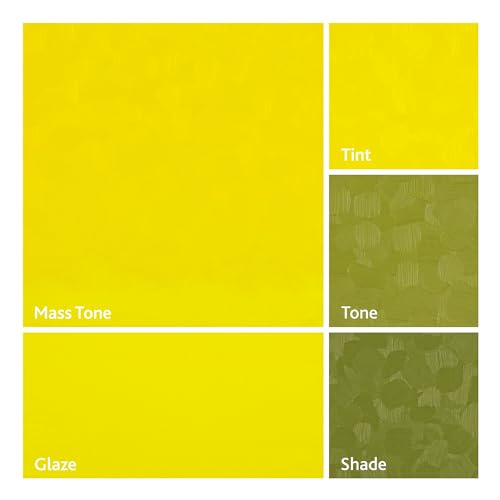 Tusc & Pine Artist Oil Paint - Cadmium Yellow Lemon, 40 ml, Non-Yellowing, Rich & Creamy Consistency, Maximum Pigment Load, Small Batch Milled Oil Paints Made in the USA - color: Cadmium Yellow Lemon, size: 1.35 Fl Oz (Pack of 1)