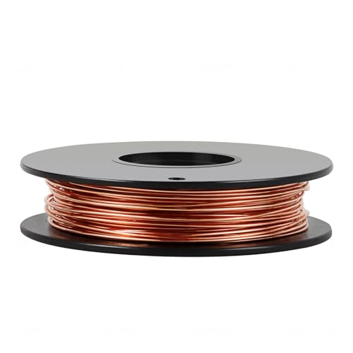 18 Gauge/1.0 mm 65 Feet 5 oz 99.9% Dead Soft Copper Wire for Electroculture Gardening, Jewelry Making, Beading, Science Projects, DIY Artwork - size: 18 Gauge/ 1.0 mm, style: 5 oz