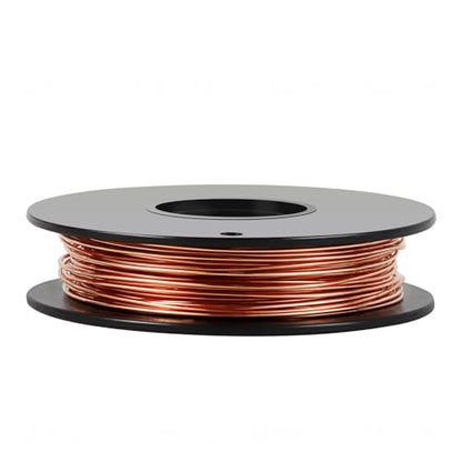 18 Gauge/1.0 mm 65 Feet 5 oz 99.9% Dead Soft Copper Wire for Electroculture Gardening, Jewelry Making, Beading, Science Projects, DIY Artwork - size: 18 Gauge/ 1.0 mm, style: 5 oz