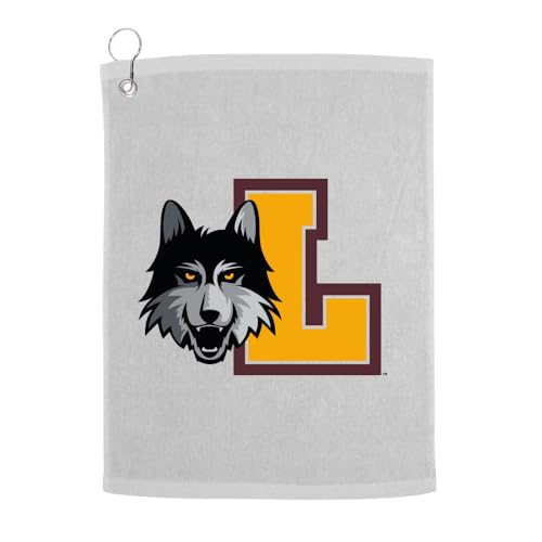 Sport Your Gear Loyola Chicago Ramblers Golf Bag Towel - Officially Licensed - Athletic Logo - Ultra-Absorbent, Grommet Attachment, Keeps Clubs & Hands Dry - color: Chi