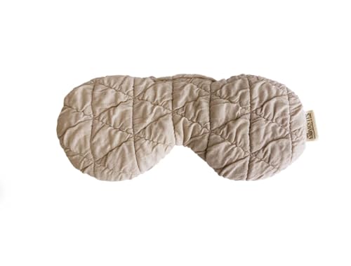 Quilted Eye Pillow/Oatmeal