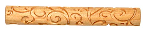 MKM Pottery Tools Wood Twig Rollers for Clay (TW-02 Curlicue) - color: TW-02 Curlicue