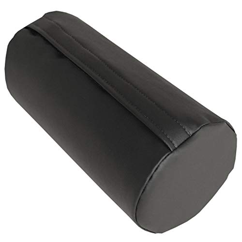 Rehabilitation Advantage Body Positioning Black Cylinder Bolster 6" X 12" - color: Black, size: 6'' x 12''