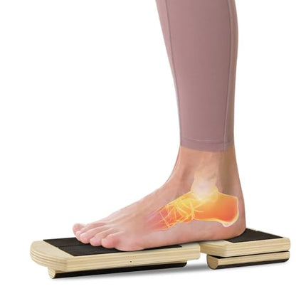 Juoe Ankle Strengthener, Ankle Balance Board，Foot Balance Board, Axis Board | Supports 350LBS, Ideal for Physical Therapy, Plantar Fasciitis Relief, Posture Correction, Improves Foot & Leg Stability