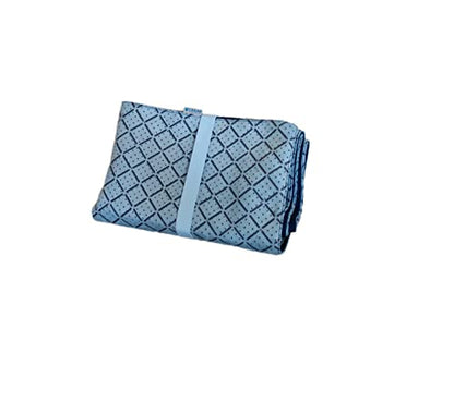 CGEAR Outdoor Travel Yoga Mat | Machine Washable Non-Slip Foldable & Portable Compact Workout Mat | Place on Yoga Mat | Exercise Mats - Folding Lightweight Yoga Mat for Women w strap 72" x 25"