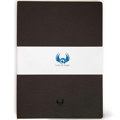 Softcover Sketch Book, A4 Sketchbook for Drawing, Lay Flat for Everyone, 160 Plain Pages Artist Journal Ideal for Ink, Water Color, Pen, Pencils, Size: Extra Large, Leda Art Supply - size: X-Large