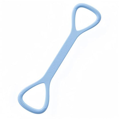 Figure 8 Resistance Band with Non-Slip Handles - color: 25LB Blue