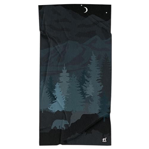 Sprints Athletic Running Towel, Full-Sized, Car Seat Cover - Performance Microfiber (Nightfall Grizzly) - color: Nightfall Grizzly