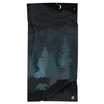 Sprints Athletic Running Towel, Full-Sized, Car Seat Cover - Performance Microfiber (Nightfall Grizzly) - color: Nightfall Grizzly