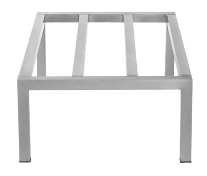 CenPro Commercial NSF Aluminum Dunnage Rack - 1,500 lb. Weight Capacity - 30"x24"x12" (28W-138) - size: 30x24x12"