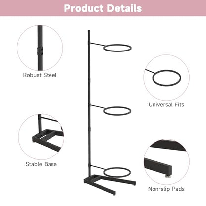 Yoga Ball Holder 3 Tier Exercise Ball Storage Rack