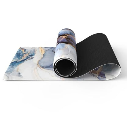FOLAI Extra Thick Yoga Mat 6mm - color: ink