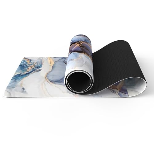 FOLAI Extra Thick Yoga Mat 6mm - color: ink