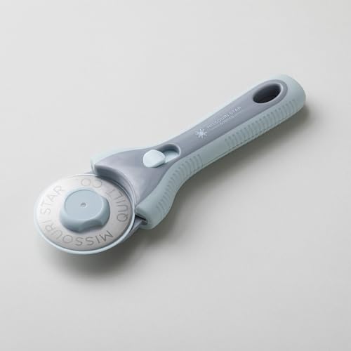 Missouri Star Rotary Cutter, 60mm Blade, Rolling Cutter Tool for Quilt Appliques and Cutting Fabrics, Essential Quilting and Sewing Supplies for DIY Craft Projects - color: 60mm Rotary Cutter