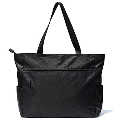 ESVAN LARGE BEACH BAG Water Resistant Lightweight 20 inch Women Oversize Tote Bag for Gym Beach Travel Pool Yoga Nurse - color: A00