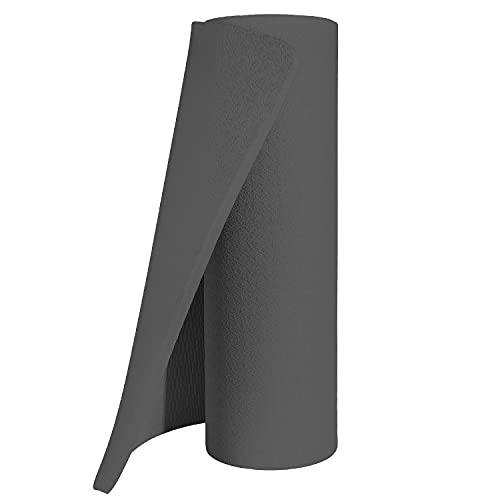 Hatha Yoga 4/5 inch TPE Yoga Mat Fitness & Exercise Mats Large Size 72"L x 32"W Non-Slip Anti-Tear For Women Men - color: Black