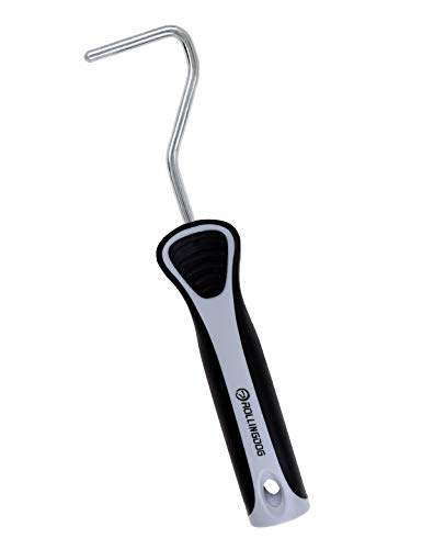 ROLLINGDOG 2 Inch Small Paint Roller Frame Single Rod | Use with 2 inch Mini Paint Roller Covers for Smooth Cutting in and Detail Painting - color: 2" Roller Frame