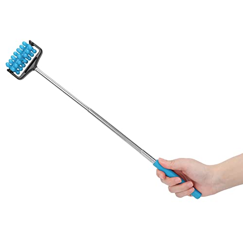Back Scratchers, Back Massage Roller Massager, Telescopic Roller Massager, Roller Massager Massage ToolsMassage Tools Equipment(Sky Blue)