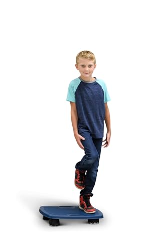 Bouncyband Bouncy Board Sensory Tool – Sensory Board Lets Kids Expel Energy to Boost Focus – Ideal for the Classroom or at Home – 21.75” x 15.75” x 4.3” Balance Board Holds Kids Up to 180lbs