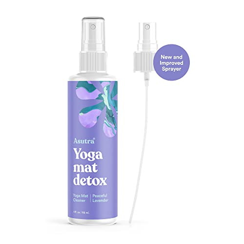 ASUTRA Bundle Set, Yoga Mat Cleaner Spray, Relief Cream, Microfiber Towel