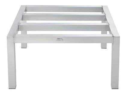 CenPro Medium-Duty Aluminum Dunnage Rack, 1500 lb. Capacity, 24"x24"x12" (28W-138) - size: 24x24x12"
