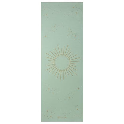 Gaiam Premium Yoga Mat, 6mm Thick Print Mat - color: Supernova SKY