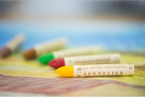SENNELIER Oil French Pastel for Professional Artists, Landscape Set of 24