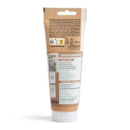 PEBEO Origin Acrylics 120ml Matte Acrylic Paint, Naples Yellow | Classic warm pale yellow for light-filled passages - dense matte acrylic in a 120ml eco-tube, intense and lightfast. - color: Naples Yellow