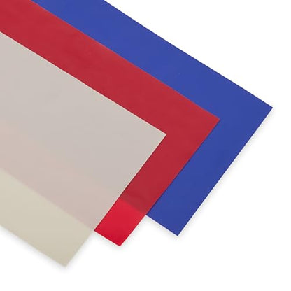 Champion Flat Resistance Bands, 3-Pack (Grey/Red/Blue) | EVA Foam | Lightweight | Balance, Alignment & Flexibility