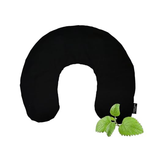 Mother Earth Pillows Large Triggerpoint Pillow for Neck and Shoulders (Black - Relieve Herbal Blend) - color: Black - Relieve Herbal Blend