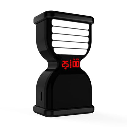 Digital Hourglass Timer for Productivity, Visual Countdown with Flight Flow - color: Black