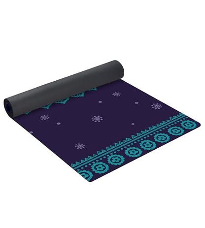 nuveti Suede TPE Yoga Mat High Density Non Slip Yoga Mats with Carrying Bag,72"x32" Extra Thick 8MM Exercise & Workout Mat for Yoga, Pilates and Fitness - color: YeRong