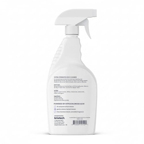 BRIOTECH Extra Strength HOCl Cleaner, 500 PPM Hypochlorous Acid, 32 fl oz - size: 32 Fl Oz (Pack of 1)