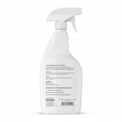 BRIOTECH Extra Strength HOCl Cleaner, 500 PPM Hypochlorous Acid, 32 fl oz - size: 32 Fl Oz (Pack of 1)