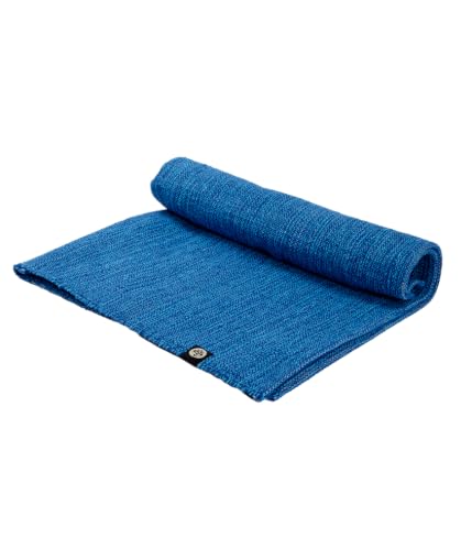 Manduka Shala Yoga Rug 71" - Outdoor Yoga & Meditation | Foldable & Machine Washable | Natural Cotton | Handmade | 71 x 26 inches - color: Flaneur