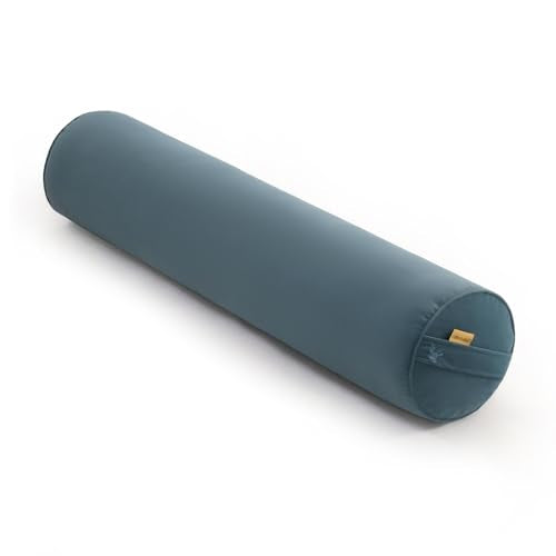 Body Pillow for Adults,Long Round Pillow,Big Cylindrical Pillow,Large Full Bolster Pillows for Side Sleepers (Slate Blue, 39.37"*7.87") - color: Slate Blue, size: 39.37"*7.87"