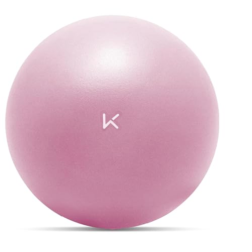 KEEP Exercise Ball Anti-Burst - Thickened Yoga Ball Pilates Ball for Physical Therapy, Fitness Ball for Workout, Core Strength and Physical Therapy - color: pink, size: 25cm