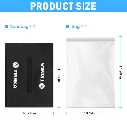 4PCS Sports Net Sandbags, All Sport Sandbags, Weighted Anchors
