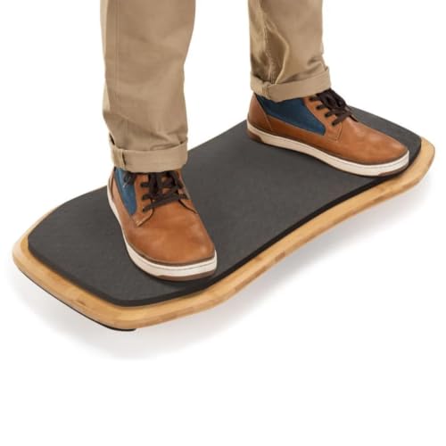 UPLIFT DESK Motion-X Balance Board - 27" Ergonomic Wobble Board for Standing Desks, Anti-Fatigue Support for Core Engagement & Stability - style: Motion-X with Comfort Mat