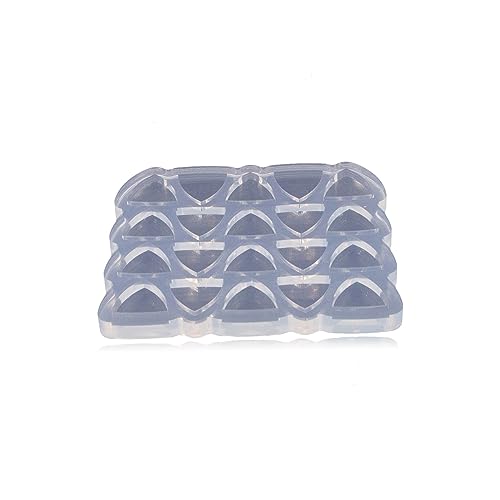 Mini Guitar Pickup Shape Earring Molds Small Resin Mold Clear Silicone Mold for DIY Earrings, Ear Studs, Pendant, Jewelry Making Crafts, Chocolate Cake Mold - color: Mini guitar pickup shape