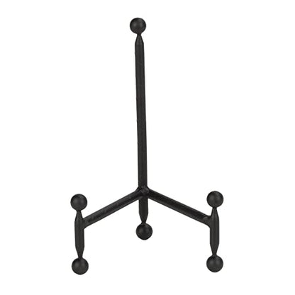 TRIPAR Modern Tripod Easel Display, Black Finish, Lightweight & Durable Design, Perfect for Displaying Pictures, Artwork, Plates, Tiles, & More, 8 Inch - size: 8 Inch